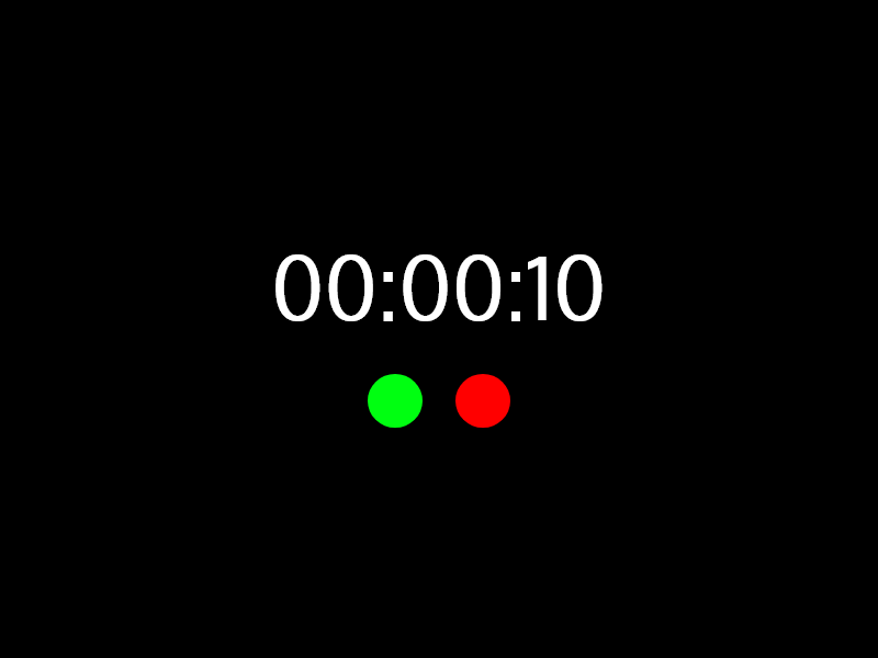 Daily UI #014 Stopwatch / Timer