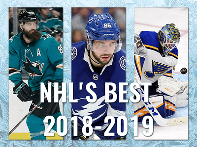 Daily UI #063 Best of 2019 - NHL 2018-2019 Season 063 63 best best of 2015 best of 2018 best of 2019 binnington burns daily ui dailyui hockey kucherov nhl