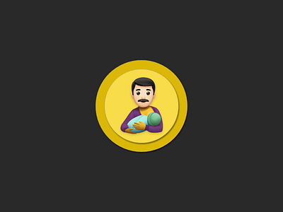 Daily UI #084 Badge 084 84 badge badges dailyui emoji emoji mashup emojis icon icons