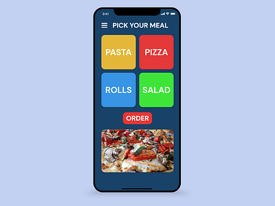 Daily UI #099 Categories 099 99 categories category dailyui food food app order pizza restaurant