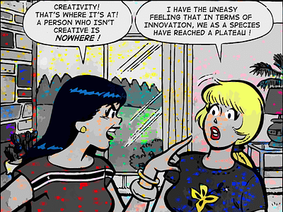 Betty and Veronica - Optics archie archie comics art betty creativity innovation veronica