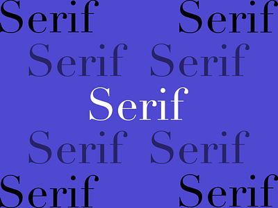 Serif