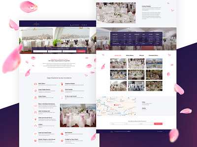 Wedding Landing Page concept design homepage landing page landing page concept landing page design layout legacy ottoman hotel responsive ui uidesign ux web design website website concept wedding