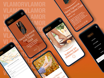 Vlamor Responsive Website branding concept design homepage layout responsive responsive design ui uidesign ux vlamor web design website website concept