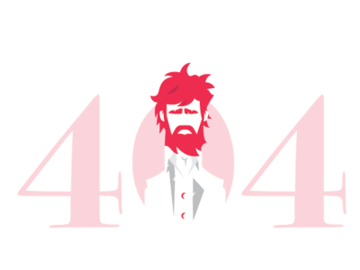 404 Lost 404 error branding design flat illustration illustrator minimal ui vector website