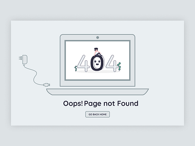 DailyUI 008 404 404 error 404 error page 404 page 404page app daily 100 challenge daily ui dailyui dailyuichallenge design go back grey home homebutton illustration page design pagenotfound ui vector