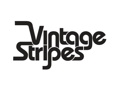 Vintage Stripes Logo graphicdesign lettering logo typography vintagestripes