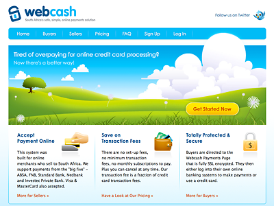 WebCash Homepage