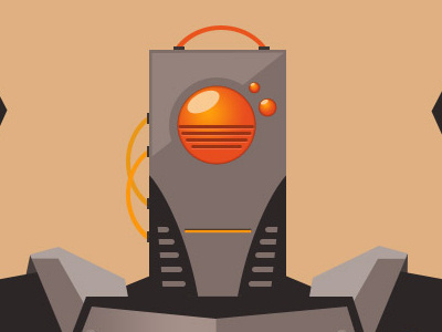 Oscar Robot robot vector illustration