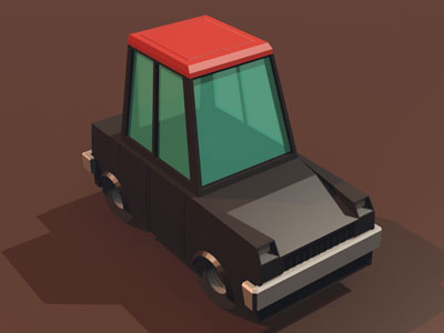 WIP 3D Car