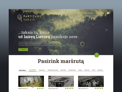 Online guide for hiking at partisans hiding-places hiding places hiking history lithuanian partisans online guide partisans