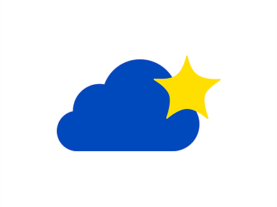 Linkord Cloud arkatov blue cloud design flat linkord materialdesign s3 star super ui ux
