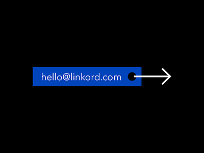 Linkord Input arrow blue email flat form input linkord mail material type ui ux
