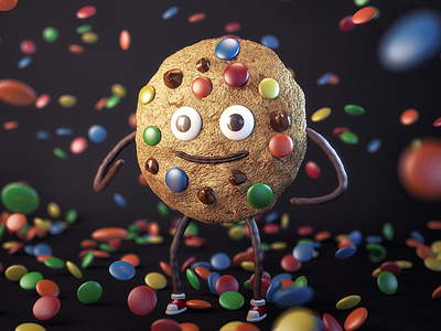 Rock Cookies 3d animacion animation character chile cookie funny motiongraphics nitrofilms rocklets