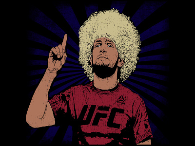 Khabib T-Shirt Logo adobe adobe after effects adobe indesign adobe photoshop adobe photoshop cc branding business design draft flayer freelance design graphic design illustration logo marketing photoshop poster t shirt t shirt design ui