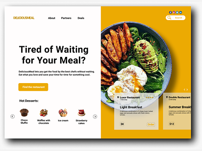 UIUX landing page