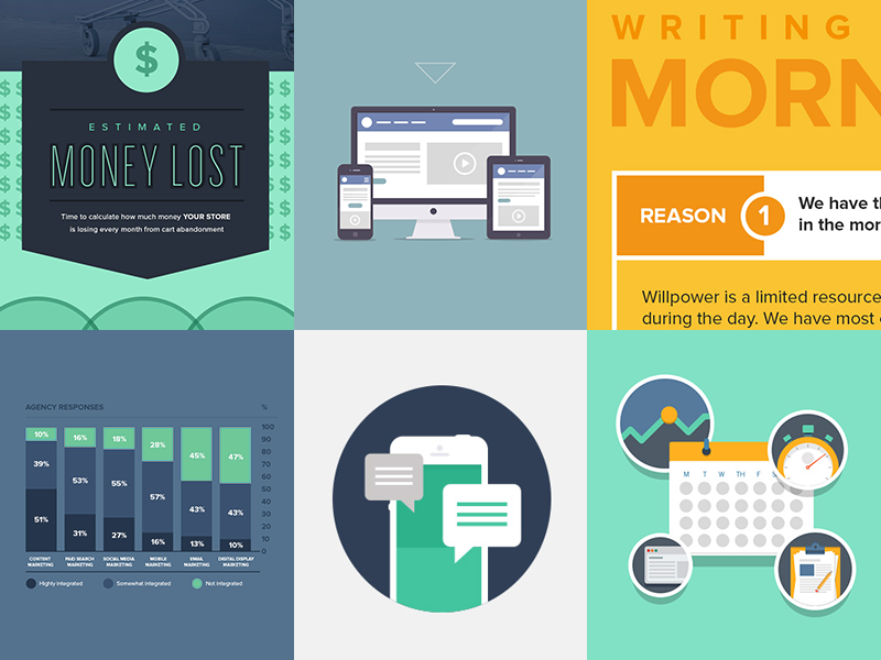 It's been a while... infographics chart typography icons