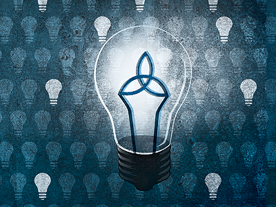 Lightbulb illustration lightbulb texture trinity