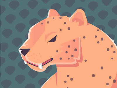 Leopard Vector illustration