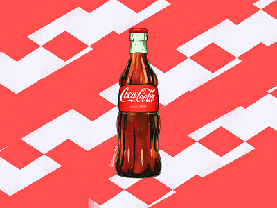 Coca-cola illustration