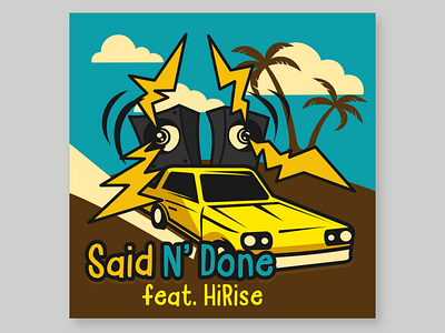 Album Cover Design for Said N' Done