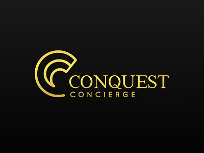 Logo Design for Conquest Concierge branding design graphic design logo logo design branding luxury prestige vector