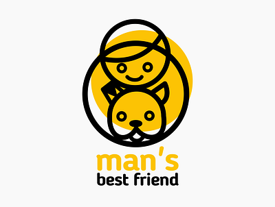Logo Design for Man's Best Friend branding design dog dog owner graphic design logo logo design branding vector