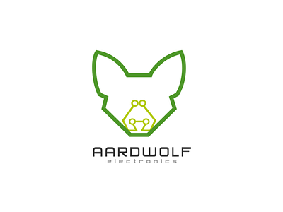 Logo Design for Aardwolf Electronics branding design logo logo design branding vector