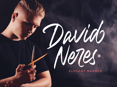 David Neres Logotype