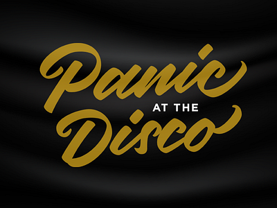 Panic at The Disco Lettering