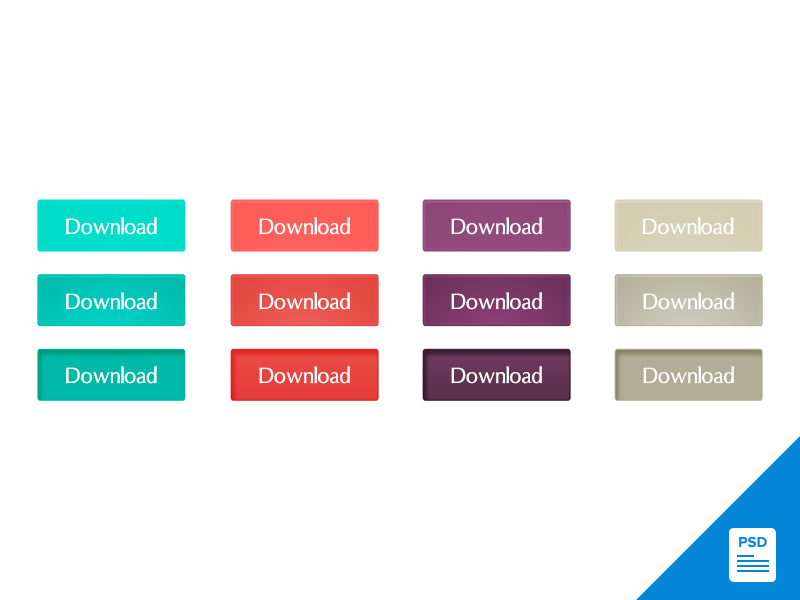 Download Buttons - #365Gifts Download anakarenart uxnavy freebie icon free download psd photoshop flat ui ux interface app