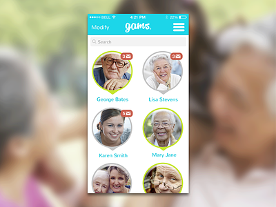 Gams - Chats app chat ios