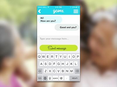 Gams - Chats app chat ios
