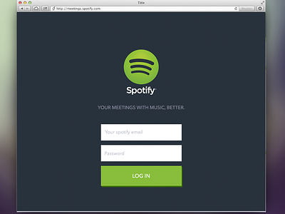 Mettings with Spotify