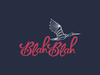 Blahblah - logo lettering logo typography