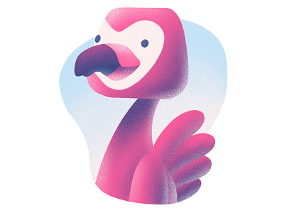 Flora animal crossing illustration ipad ipad mini pink procreate