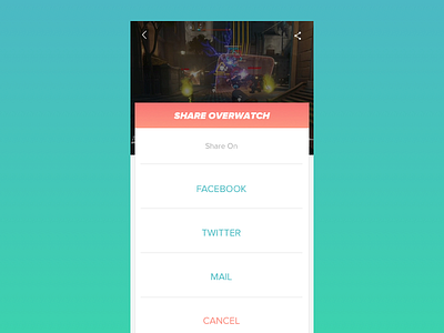 DailyUI 010 - Share dailyui share