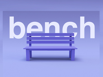 bench c4d design