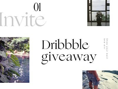 Dribbble Invite Giveaway