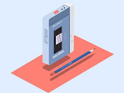 walk(wo|man) figma figmadesign illustraion isometric illustration isometry walkman