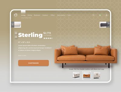 Couch Pageant Page dailyui design inspiration pageant ui uidesign ux uxdesign uxui webdesign