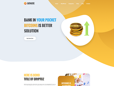 Cryptoz-CryptoCurrency PSD Template
