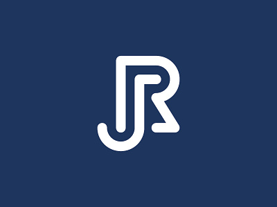 JR Monogram branding identity logo monogram typography