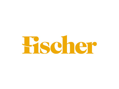 Fischer branding classic identity logo logotype