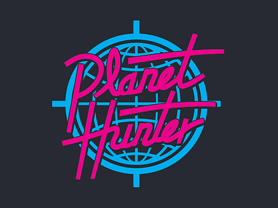 Planet Hunter hunter logo planet