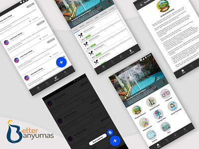 Banyumas App android app branding design ui ux