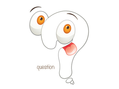 Question character design digital digital 2d digitalartist icon illustration illustrator logo ui vector