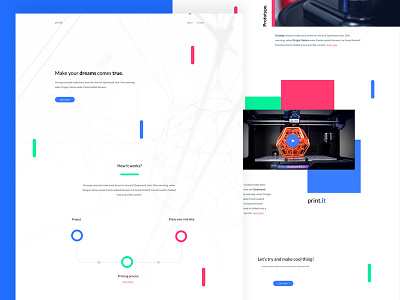 print.it aplication app concept design landing landing page page print product tool web webdesign