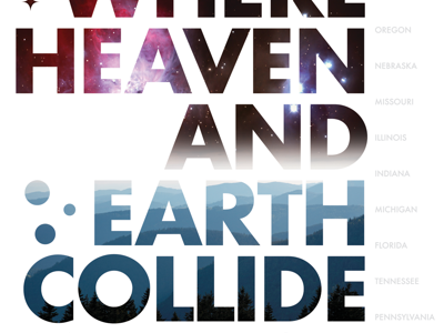 WHERE HEAVEN AND EARTH COLLIDE ad collide concept earth futura heaven space