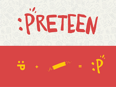 Preteen Emoticon Logo